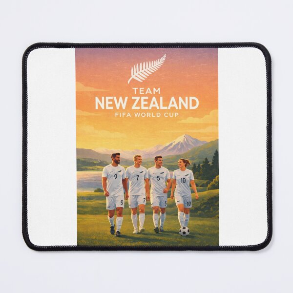 Item preview, New Zealand All Whites Football Soccer World Cup Fern Aotearoa Support designed and sold by Aryabek.