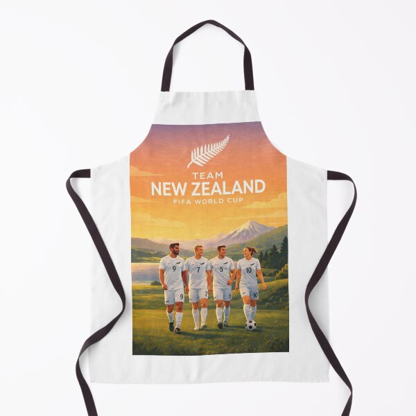 Item preview, New Zealand All Whites Football Soccer World Cup Fern Aotearoa Support designed and sold by Aryabek.