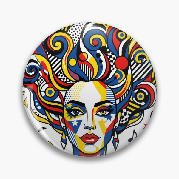Artikelvorschau, Rhythmic Soul: Abstrakte Musik Pop Art Frau entworfen und verkauft von seven things shop.