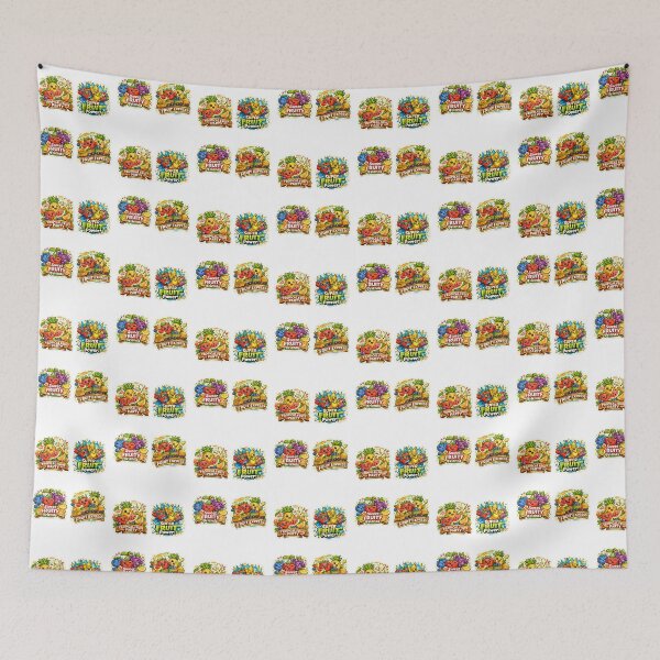 Item preview, Tropical Fruit Party Sticker | Cute Kawaii Fruit Cartoon | Summer Vibes Fun Sticker designed and sold by Ishratparween11.