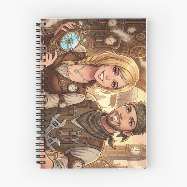 Item preview, Steampunk Mechanic Duo: Time and Tools designed and sold by Vyxorea.