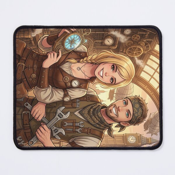 Item preview, Steampunk Mechanic Duo: Time and Tools designed and sold by Vyxorea.