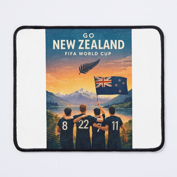 Item preview, New Zealand All Whites World Cup 2026 Auckland Fern Oceania Football designed and sold by Aryabek.