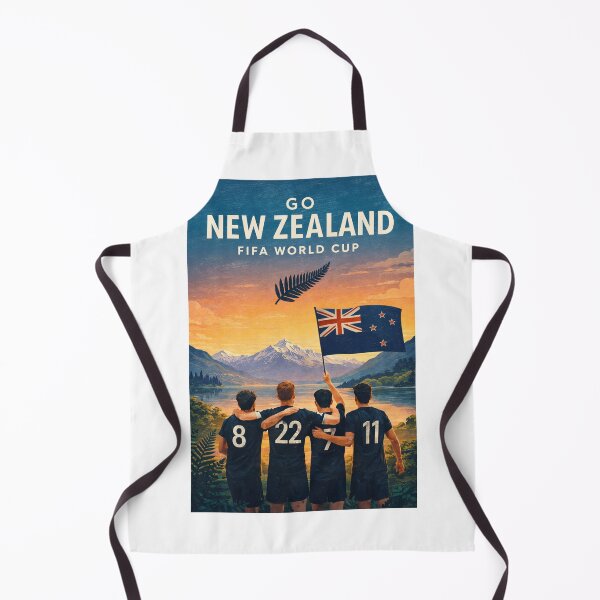 Item preview, New Zealand All Whites World Cup 2026 Auckland Fern Oceania Football designed and sold by Aryabek.
