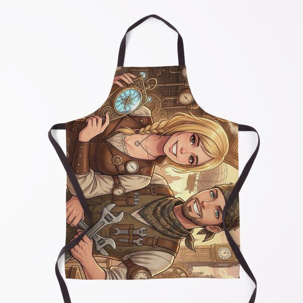 Item preview, Steampunk Mechanic Duo: Time and Tools designed and sold by Vyxorea.