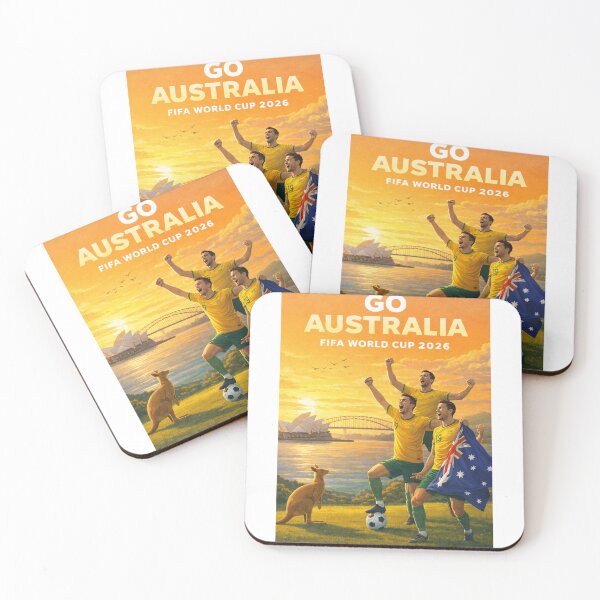 Item preview, Australia Socceroos FIFA World Cup 2026 Sydney Football Australia Kangaroos designed and sold by Aryabek.
