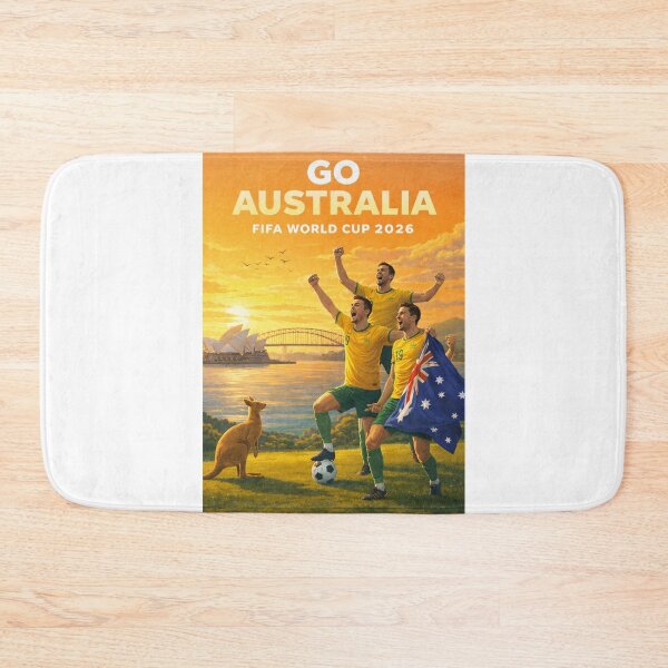 Item preview, Australia Socceroos FIFA World Cup 2026 Sydney Football Australia Kangaroos designed and sold by Aryabek.
