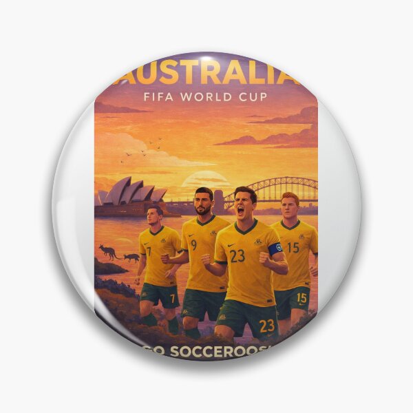Item preview, Australia Socceroos FIFA World Cup 2026 Sydney Harbour Tim Cahill Support designed and sold by Aryabek.