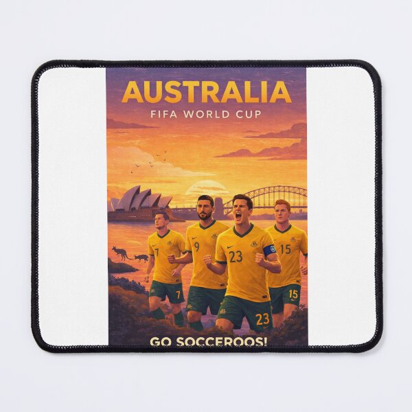 Item preview, Australia Socceroos FIFA World Cup 2026 Sydney Harbour Tim Cahill Support designed and sold by Aryabek.