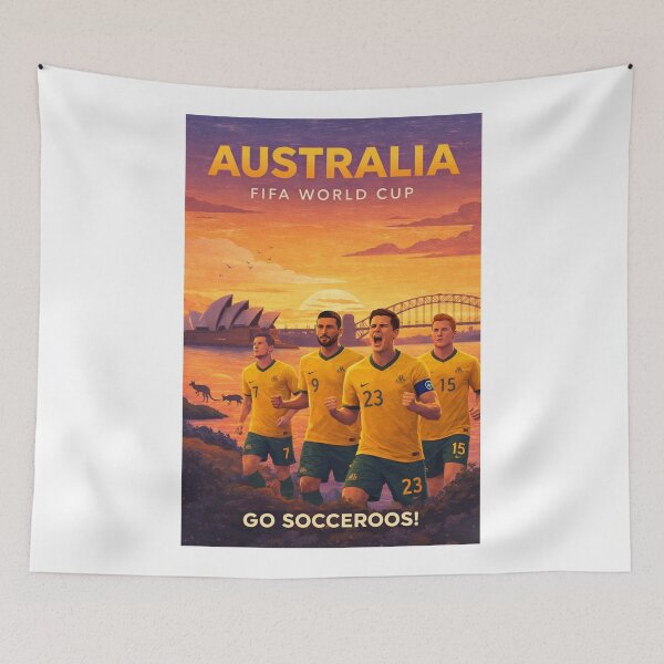 Item preview, Australia Socceroos FIFA World Cup 2026 Sydney Harbour Tim Cahill Support designed and sold by Aryabek.