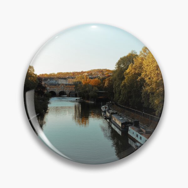 Item preview, Golden Hour River Avon Reflection looking towards Pulteney bridge designed and sold by duncan1980uk.