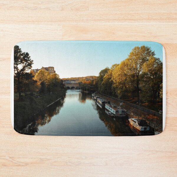 Item preview, Golden Hour River Avon Reflection looking towards Pulteney bridge designed and sold by duncan1980uk.