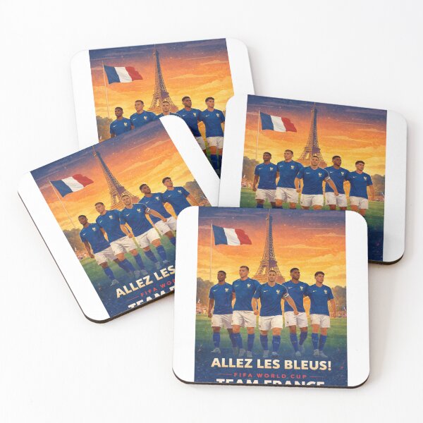 Item preview, France Les Bleus FIFA World Cup 2026 Paris Mbappe Football Support designed and sold by Aryabek.