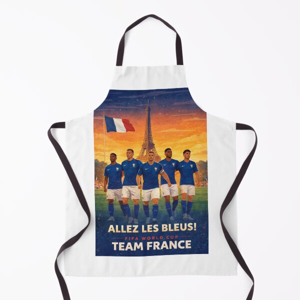 Item preview, France Les Bleus FIFA World Cup 2026 Paris Mbappe Football Support designed and sold by Aryabek.