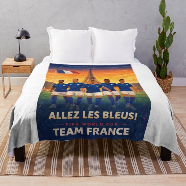 Item preview, France Les Bleus FIFA World Cup 2026 Paris Mbappe Football Support designed and sold by Aryabek.