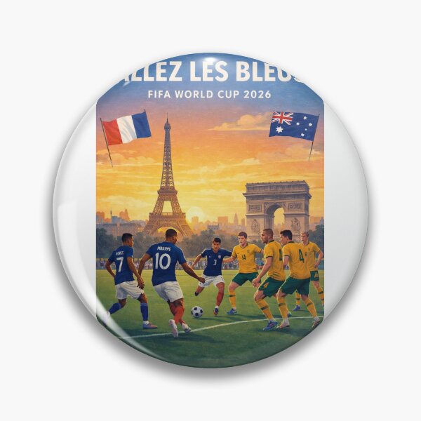 Item preview, France Les Bleus FIFA World Cup 2026 Eiffel Tower Mbappe Paris Football designed and sold by Aryabek.