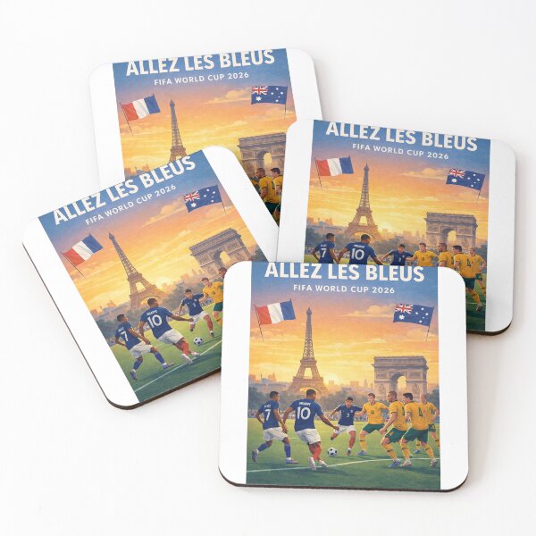 Item preview, France Les Bleus FIFA World Cup 2026 Eiffel Tower Mbappe Paris Football designed and sold by Aryabek.