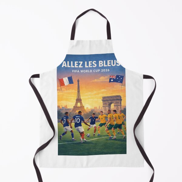 Item preview, France Les Bleus FIFA World Cup 2026 Eiffel Tower Mbappe Paris Football designed and sold by Aryabek.