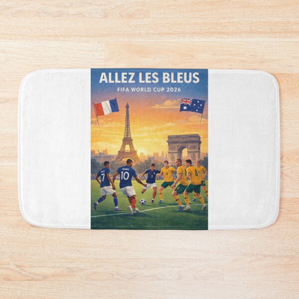 Item preview, France Les Bleus FIFA World Cup 2026 Eiffel Tower Mbappe Paris Football designed and sold by Aryabek.