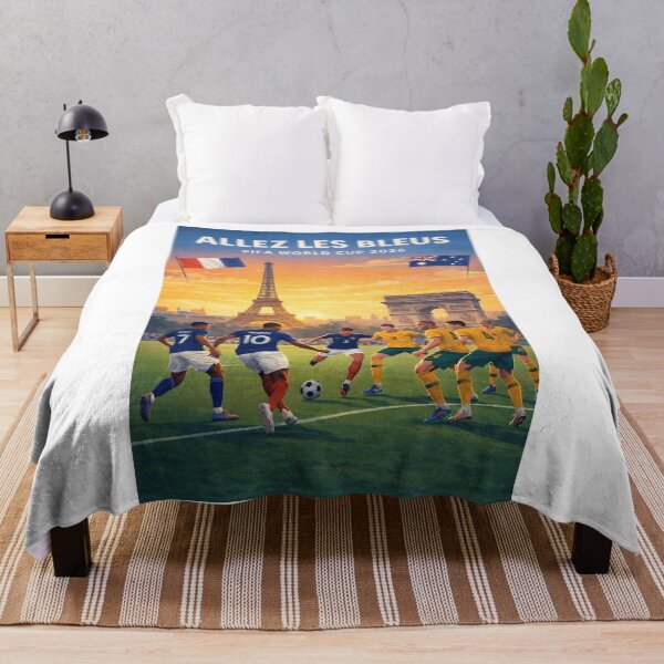 Item preview, France Les Bleus FIFA World Cup 2026 Eiffel Tower Mbappe Paris Football designed and sold by Aryabek.