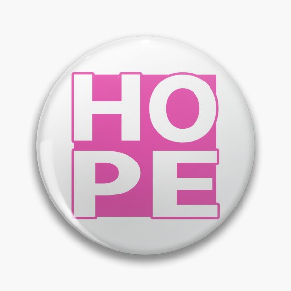 Item preview, Hope Typography Pink Aesthetic Motivation Design designed and sold by PixelParinda.