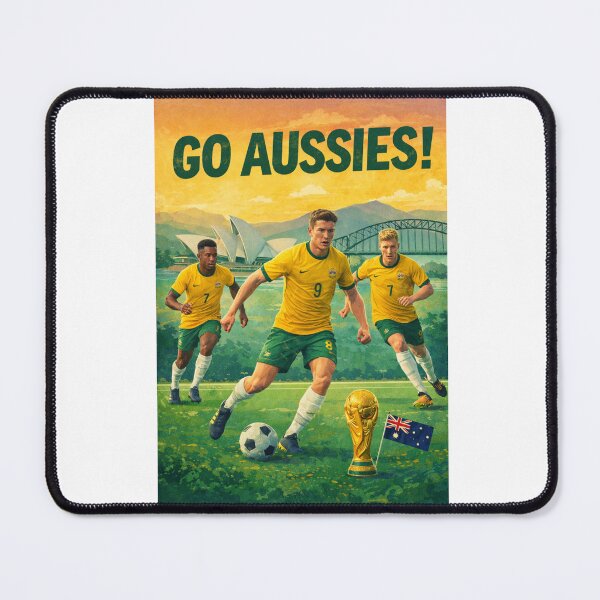 Item preview, Australia Socceroos FIFA World Cup 2026 Sydney Opera House Support designed and sold by Aryabek.