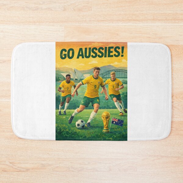 Item preview, Australia Socceroos FIFA World Cup 2026 Sydney Opera House Support designed and sold by Aryabek.