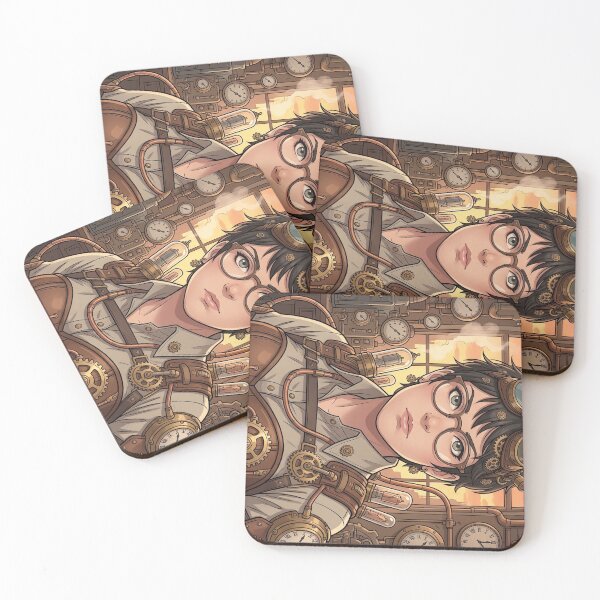 Item preview, Steampunk Inventor: Portrait in the Engine Room designed and sold by Vyxorea.