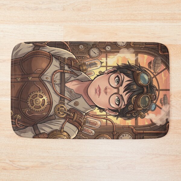Item preview, Steampunk Inventor: Portrait in the Engine Room designed and sold by Vyxorea.