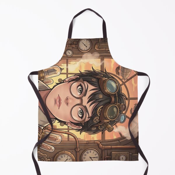 Item preview, Steampunk Inventor: Portrait in the Engine Room designed and sold by Vyxorea.