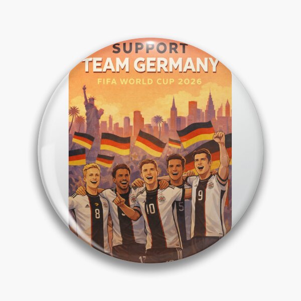 Item preview, Germany Die Mannschaft FIFA World Cup 2026 Deutscher Fussball Bund Support designed and sold by Aryabek.