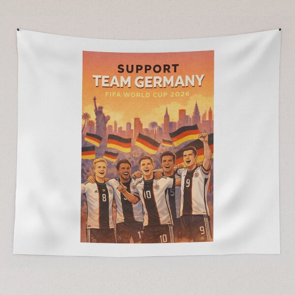 Item preview, Germany Die Mannschaft FIFA World Cup 2026 Deutscher Fussball Bund Support designed and sold by Aryabek.