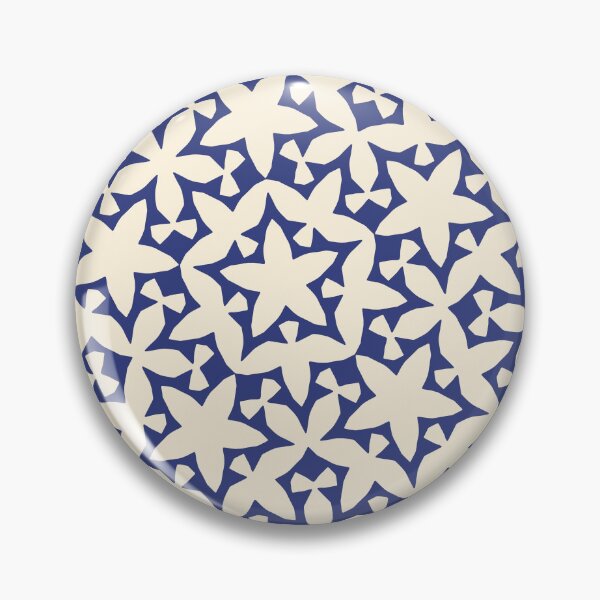 Item preview, Modern Star Flower Pattern Artwork 01 Color 02 designed and sold by Stefanie Boike.