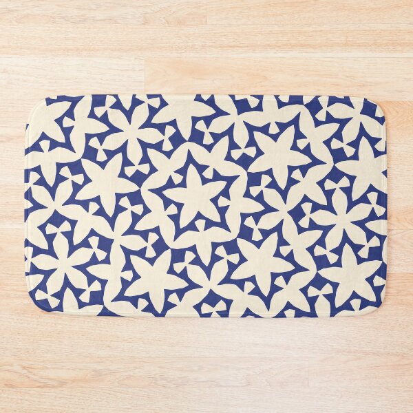 Item preview, Modern Star Flower Pattern Artwork 01 Color 02 designed and sold by Stefanie Boike.