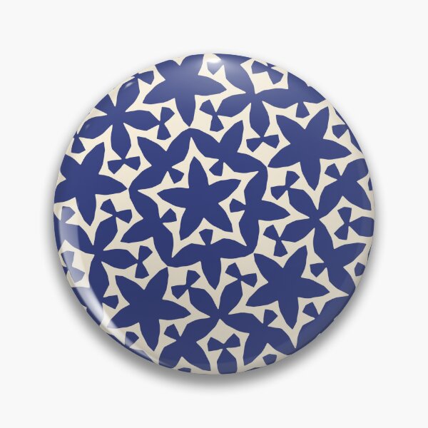 Item preview, Diseño moderno de flores y estrellas 01 Color 03 designed and sold by Stefanie Boike.