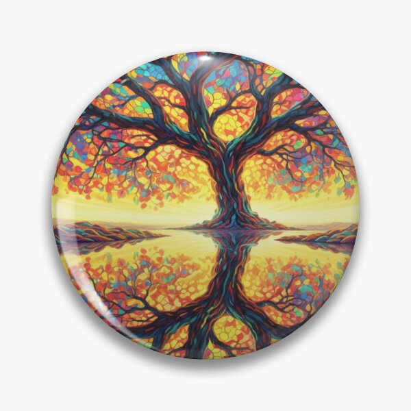 Item preview, Glowing tree in the mirror designed and sold by Sigtrix.