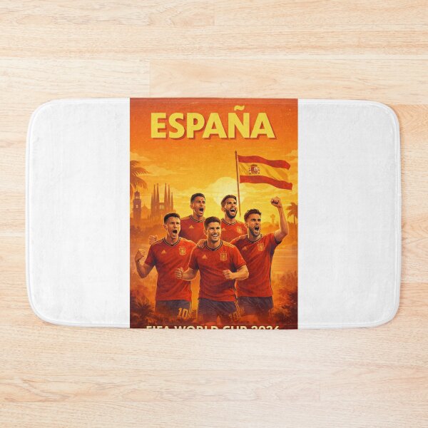 Item preview, Spain La Roja FIFA World Cup 2026 Barcelona Madrid Seleccion Support designed and sold by Aryabek.