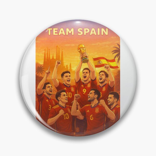 Item preview, Spain La Roja FIFA World Cup 2026 Barcelona Seleccion Espanola Champions designed and sold by Aryabek.