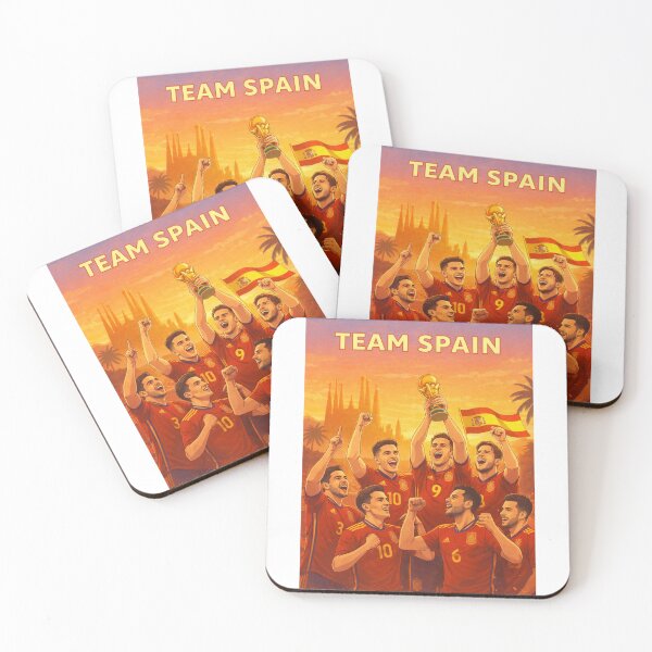 Item preview, Spain La Roja FIFA World Cup 2026 Barcelona Seleccion Espanola Champions designed and sold by Aryabek.