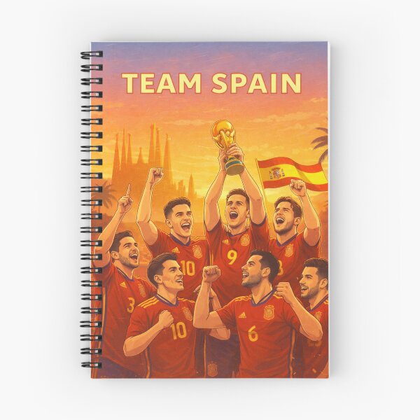 Item preview, Spain La Roja FIFA World Cup 2026 Barcelona Seleccion Espanola Champions designed and sold by Aryabek.