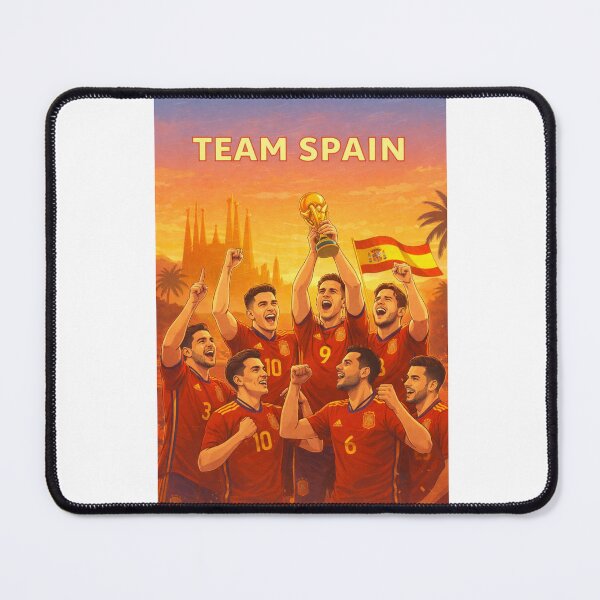 Item preview, Spain La Roja FIFA World Cup 2026 Barcelona Seleccion Espanola Champions designed and sold by Aryabek.