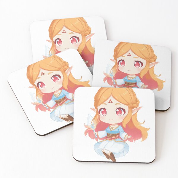 Artikelvorschau, Chibi-Prinzessin Zelda – Niedliche Hylianer-Heldin-Fanart entworfen und verkauft von MyChibiArts.
