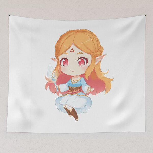 Item preview, Chibi Princess Zelda – Cute Hylian Heroine Fan Art designed and sold by MyChibiArts.