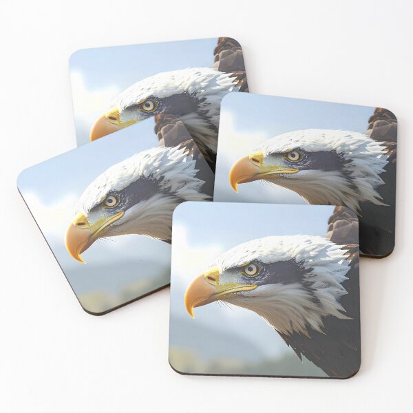 Item preview, A portrait of bald eagle  designed and sold by Creative Visualize.