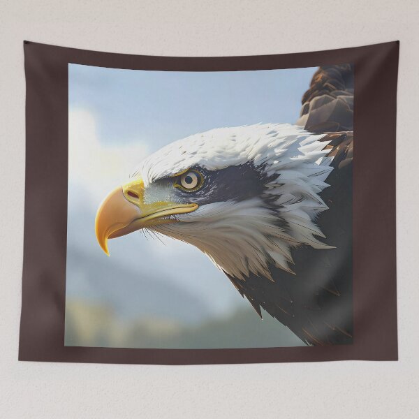 Item preview, A portrait of bald eagle  designed and sold by Creative Visualize.