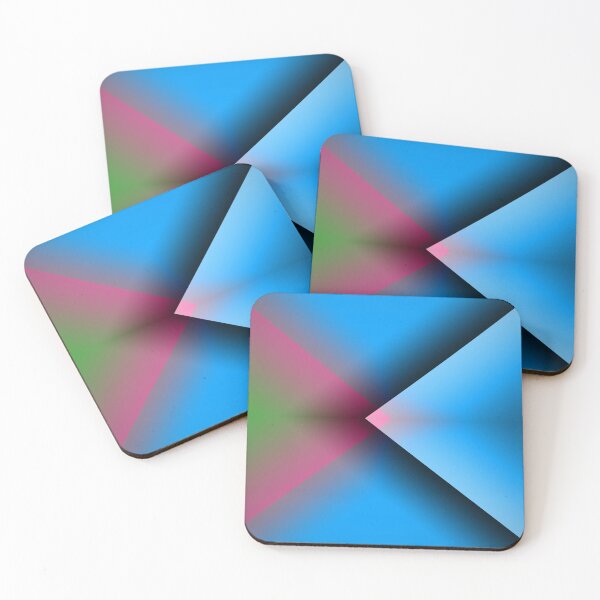 Item preview, Neon Geometric Arrow Mouse Pad designed and sold by IntelliMindDesigns.