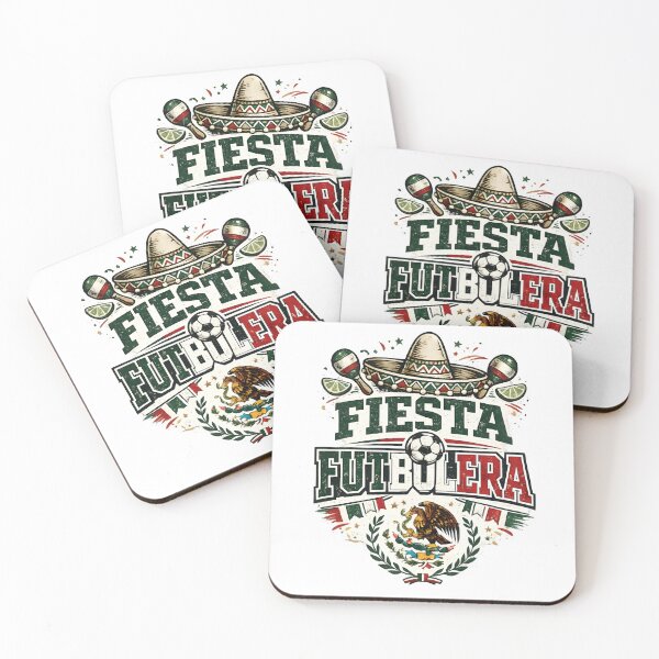 Item preview, Fiesta Futbolera Mexico Soccer Shirt Mexican Football Fan Party Futbol Patriotic Design designed and sold by Martin's_Design.