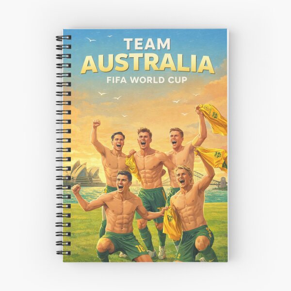 Item preview, Australia Socceroos FIFA World Cup 2026 Sydney Harbour Green Gold Support designed and sold by Aryabek.