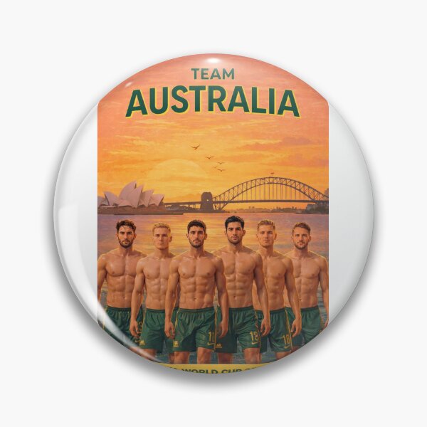 Item preview, Australia Socceroos FIFA World Cup 2026 Sydney Harbour Support designed and sold by Aryabek.