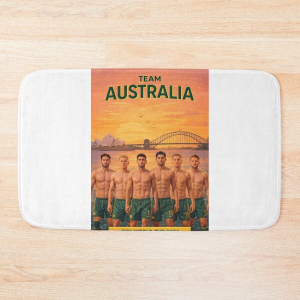 Item preview, Australia Socceroos FIFA World Cup 2026 Sydney Harbour Support designed and sold by Aryabek.
